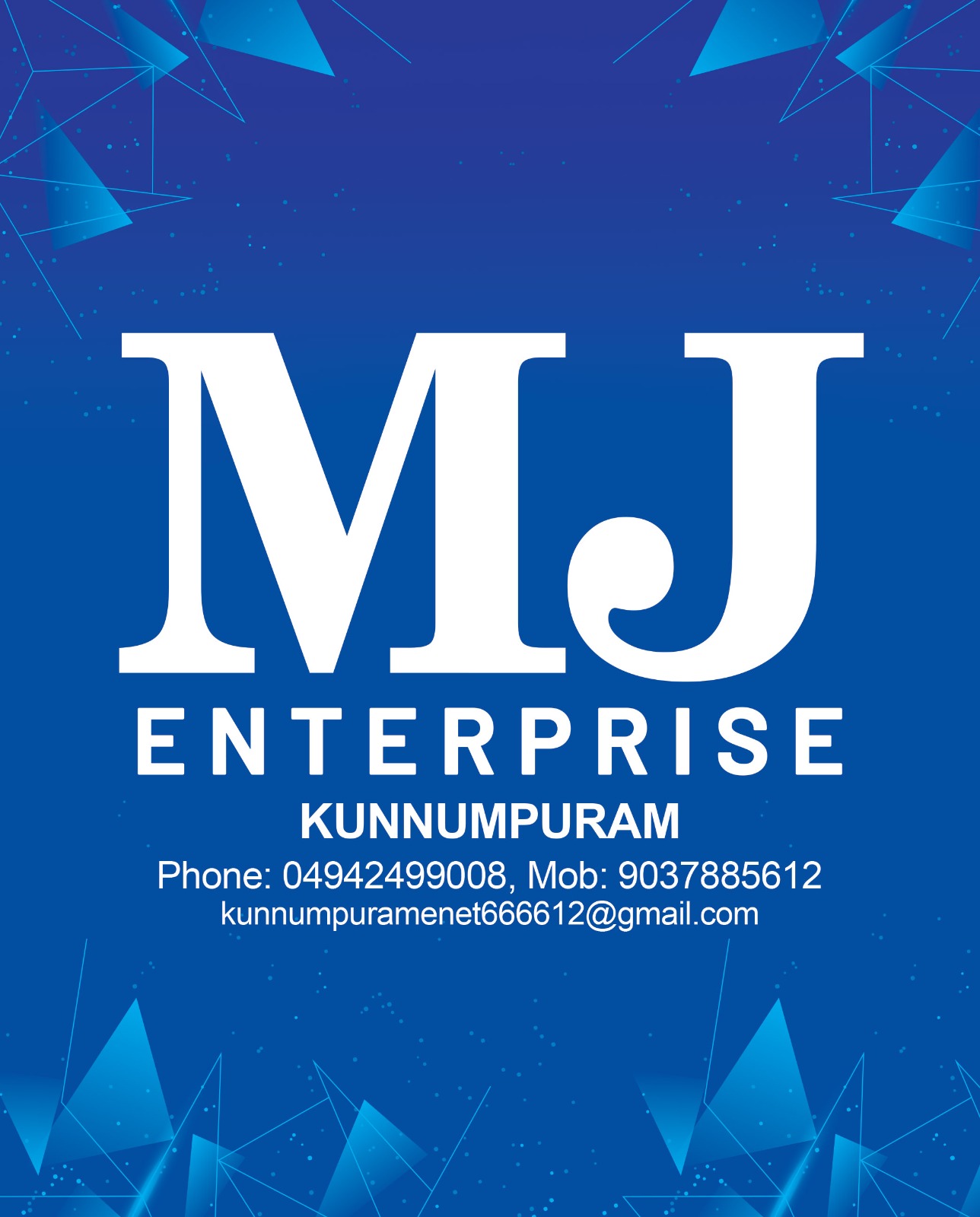 MJ ENTERPRISE KUNNUMPURAM